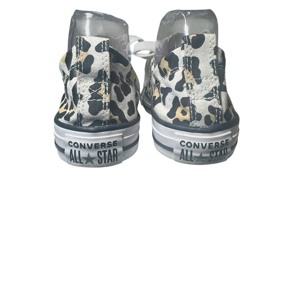 Converse All Star Cheetah Leopard Animal Print Sneakers Woman's 7 - Picture 8 of 12